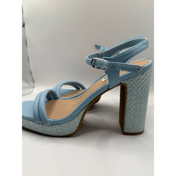 Steve Madden Light Blue Platform Heels – Size 8.5 (New) - Picture 8 of 11